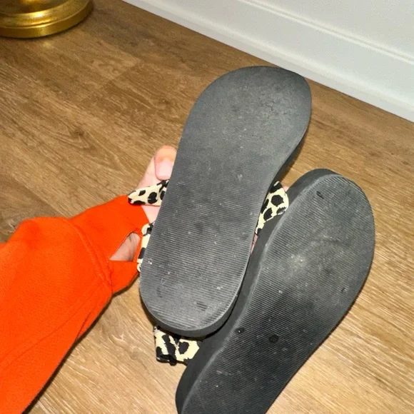 loeffler randall leopard sporty sandals maisie - Picture 4 of 4